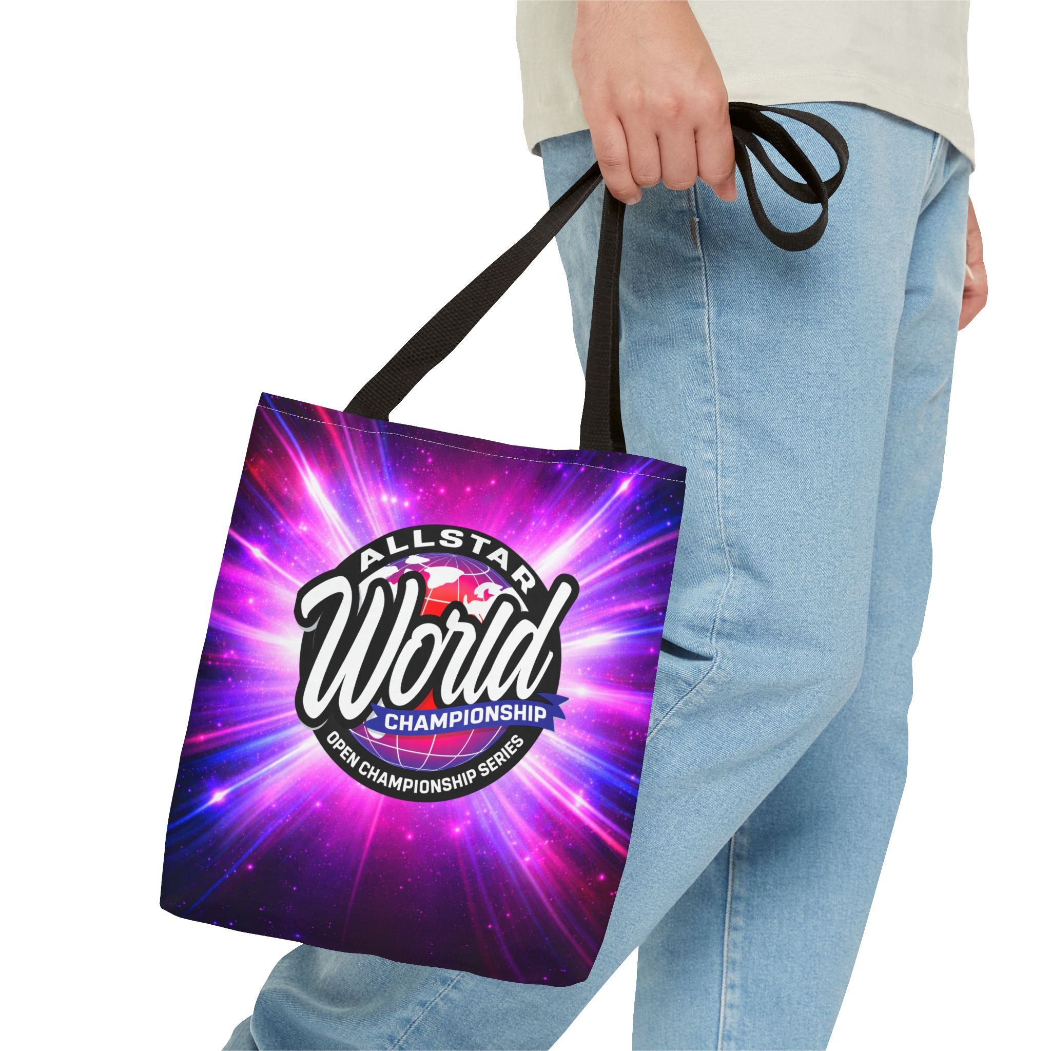 Allstar World Championship Purple Galaxy Tote Bag