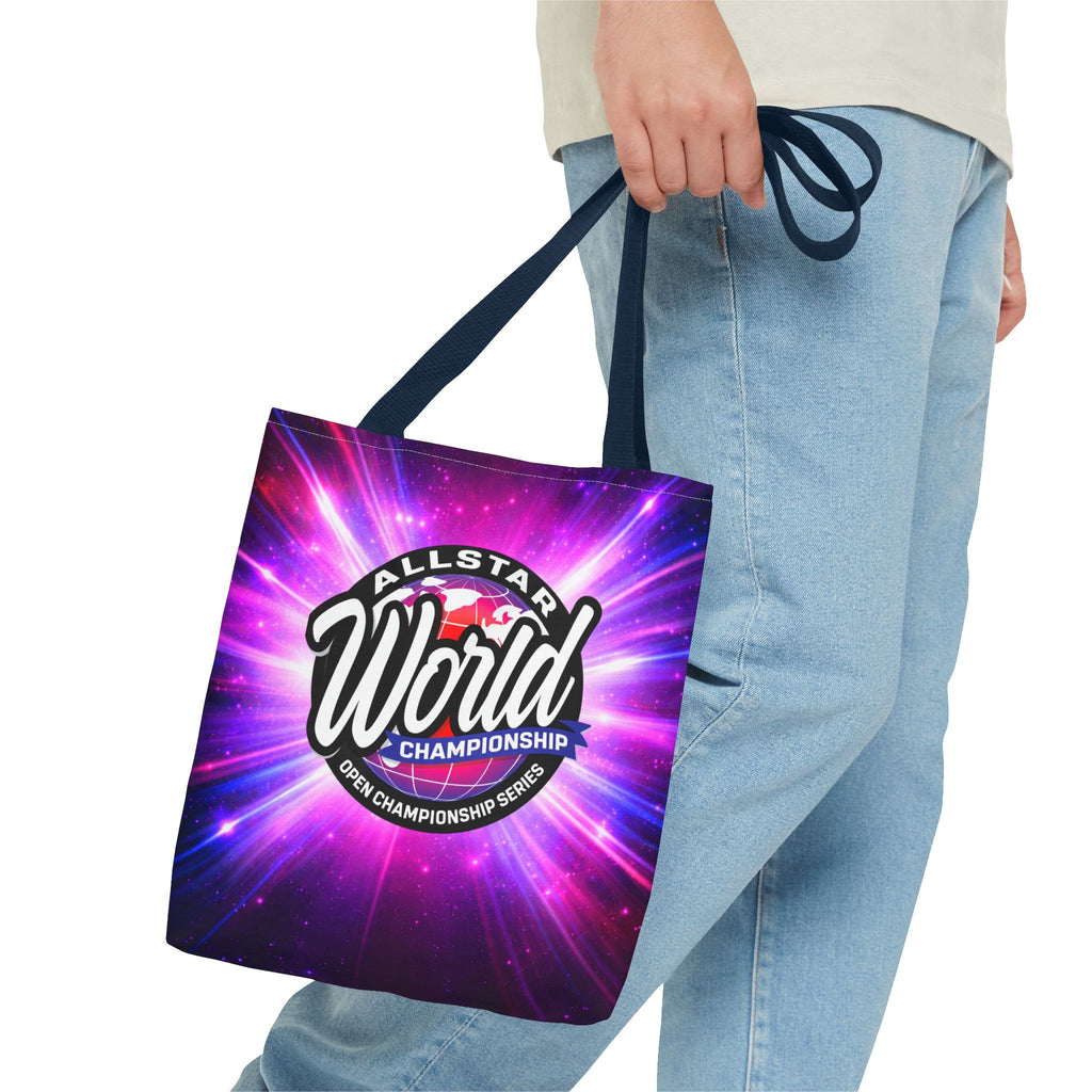 Allstar World Championship Purple Galaxy Tote Bag