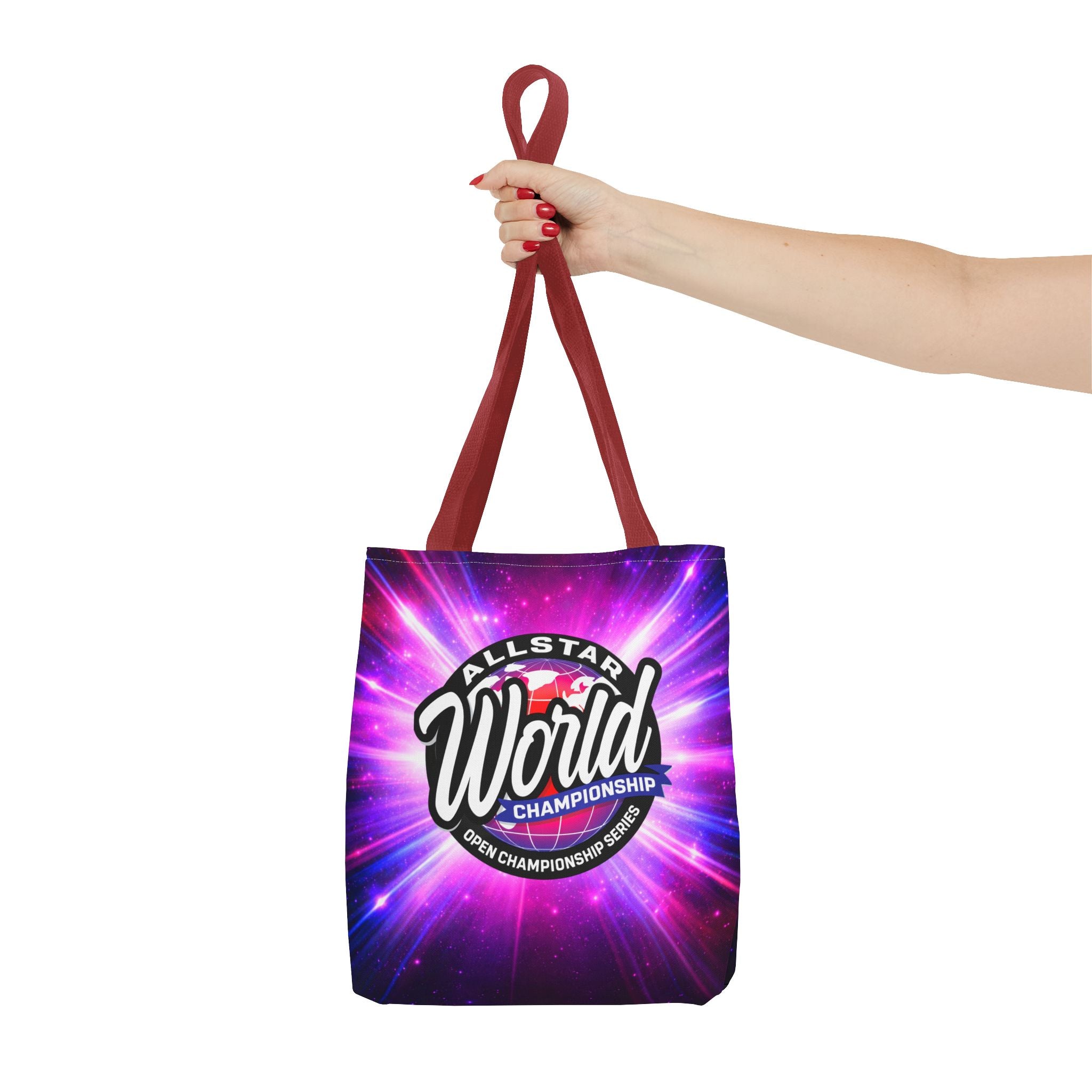 Allstar World Championship Purple Galaxy Tote Bag
