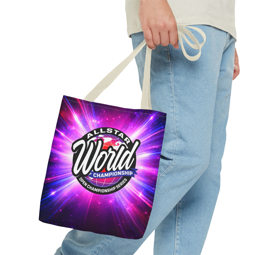 Allstar World Championship Purple Galaxy Tote Bag