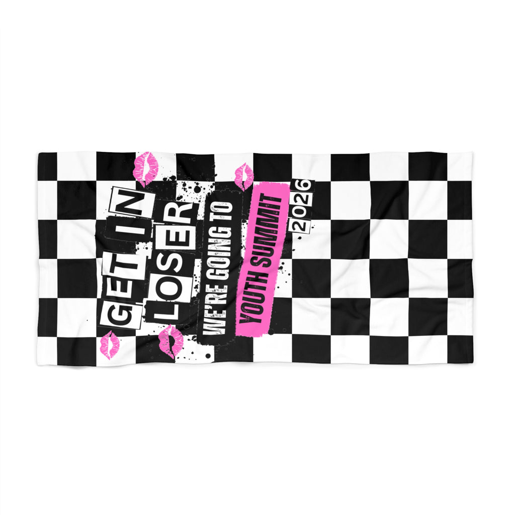 We are going to Youth Summit 2026 Beach Towel